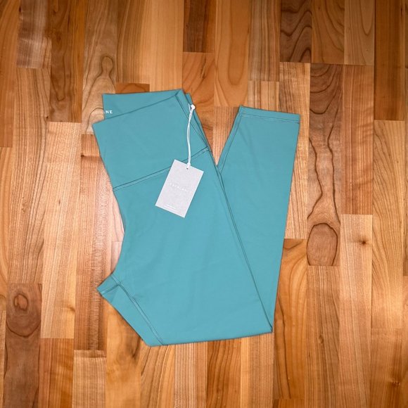 NWT Everlane Performance 24/7 Leggings in Dark Mint Size Large - Picture 4 of 8